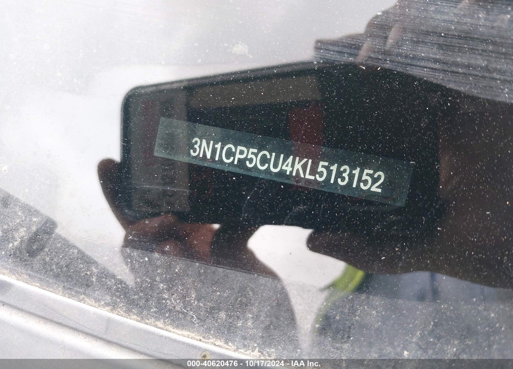 2019 NISSAN KICKS S VIN: 3N1CP5CU4KL513152