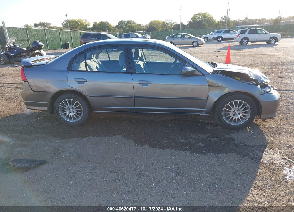 2005 HONDA CIVIC EX VIN: 2HGES267X5H614610