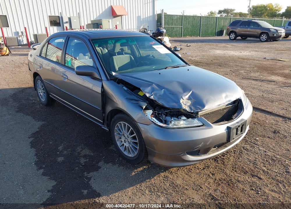 2005 HONDA CIVIC EX VIN: 2HGES267X5H614610