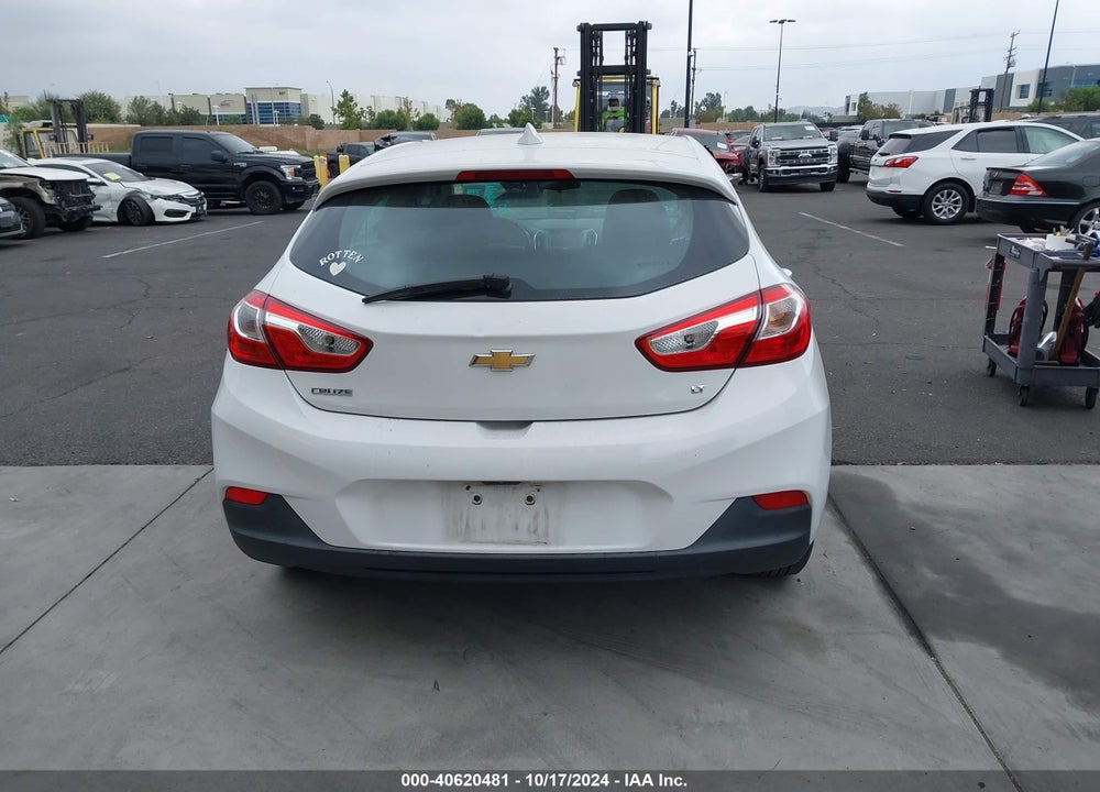 2017 CHEVROLET CRUZE LT AUTO VIN: 3G1BE6SMXHS510074