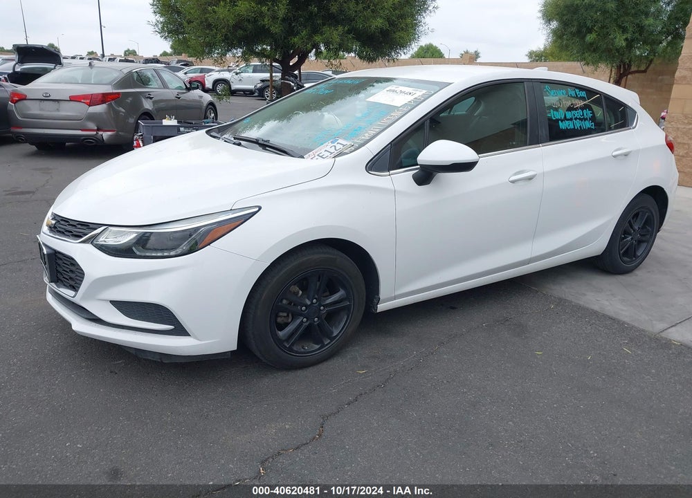 2017 CHEVROLET CRUZE LT AUTO VIN: 3G1BE6SMXHS510074