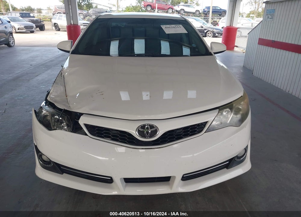 2013 TOYOTA CAMRY SE VIN: 4T1BF1FK5DU720605