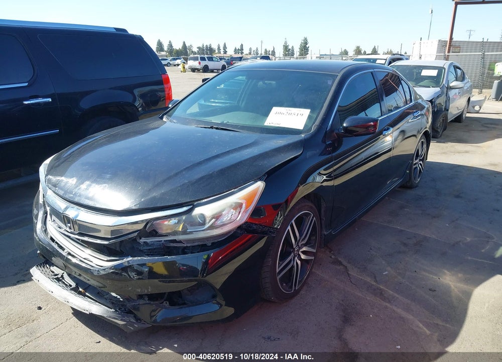 2016 HONDA ACCORD SPORT VIN: 1HGCR2F53GA227173