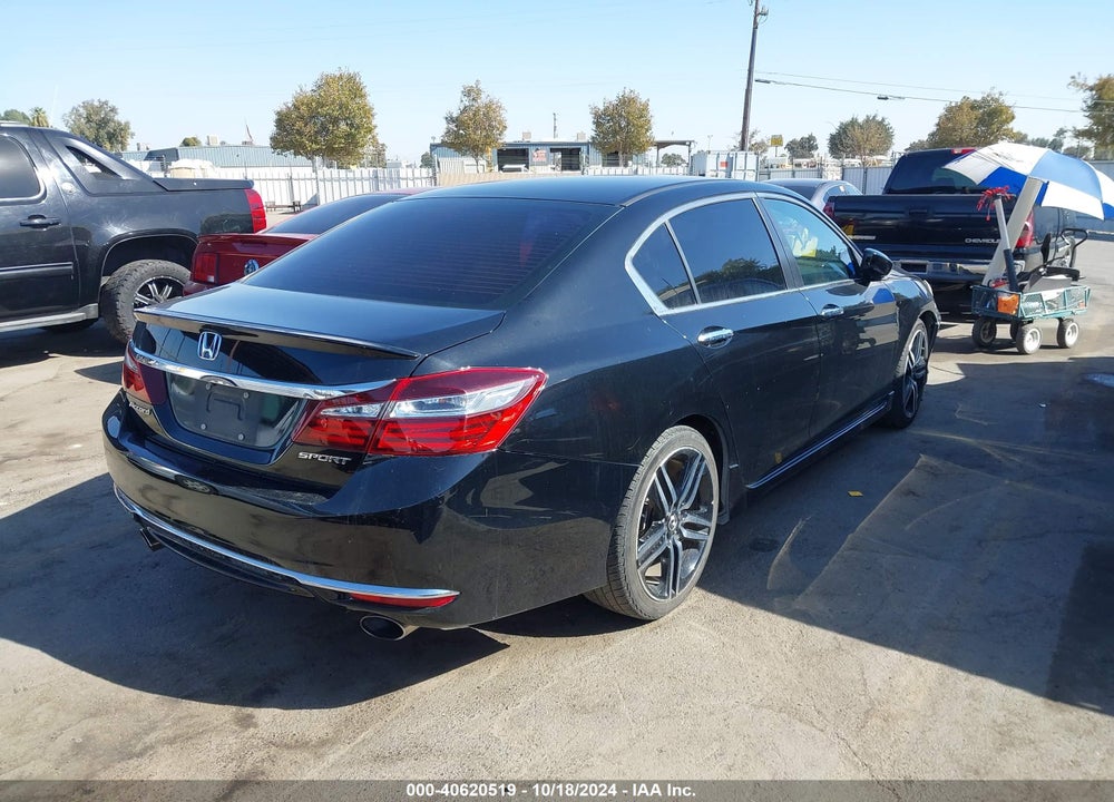 2016 HONDA ACCORD SPORT VIN: 1HGCR2F53GA227173