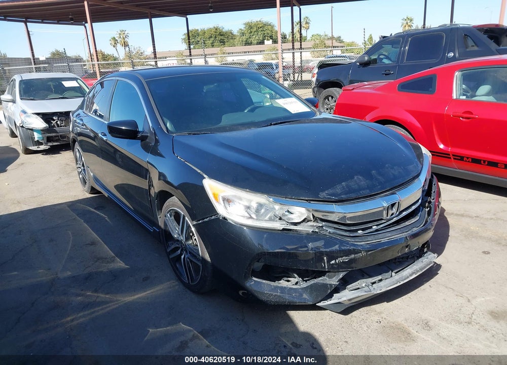 2016 HONDA ACCORD SPORT VIN: 1HGCR2F53GA227173