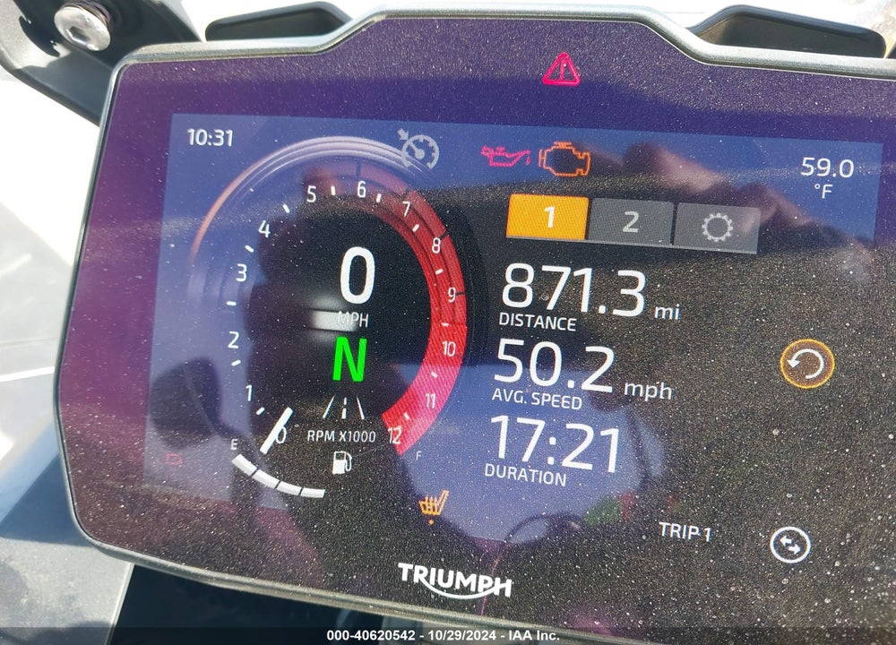 2024 TRIUMPH MOTORCYCLE TIGER 900 RALLY PRO VIN: SMTC83DE3RTBR6030