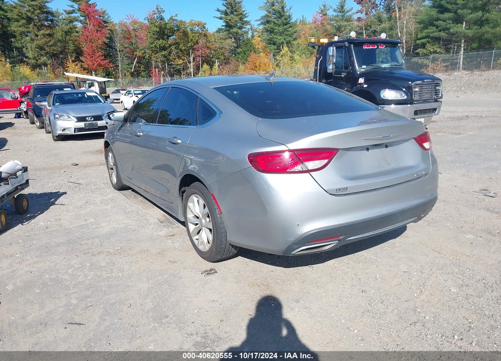 2015 CHRYSLER 200 C VIN: 1C3CCCCG8FN519764