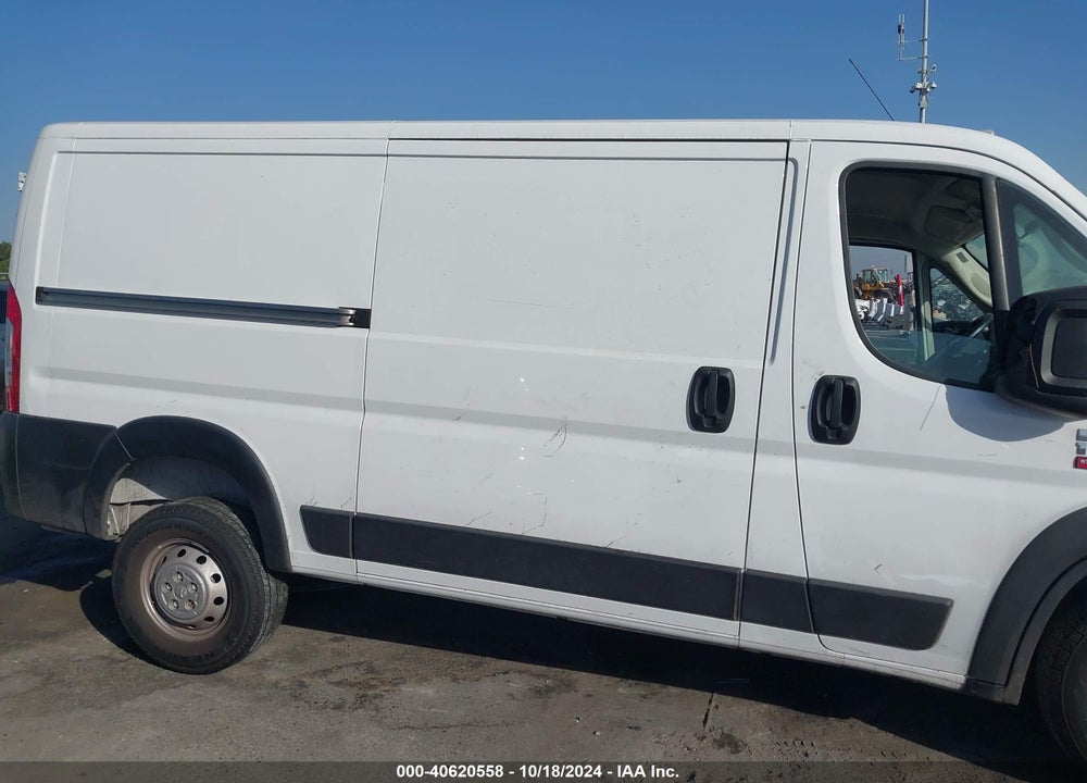 2021 RAM PROMASTER 1500 LOW ROOF 136 WB VIN: 3C6LRVAG3ME577766