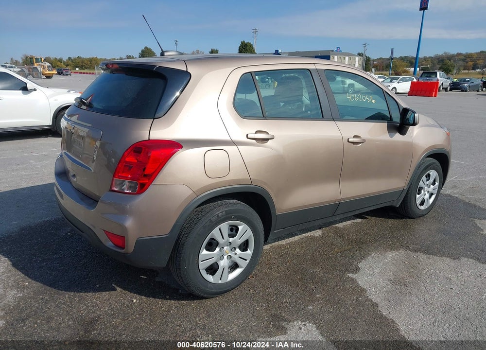 2018 CHEVROLET TRAX LS VIN: 3GNCJKSB6JL161436