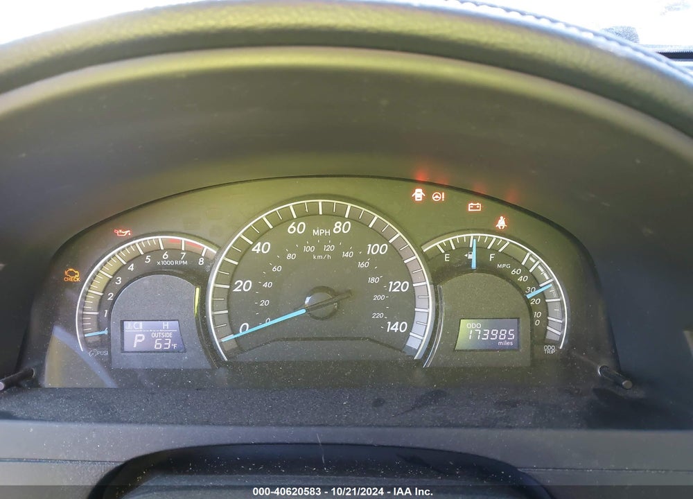 2013 TOYOTA CAMRY SE VIN: 4T1BF1FK1DU647149