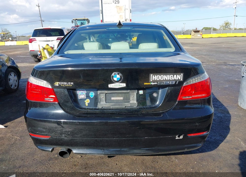 2008 BMW 528I VIN: WBANU53558CT18735