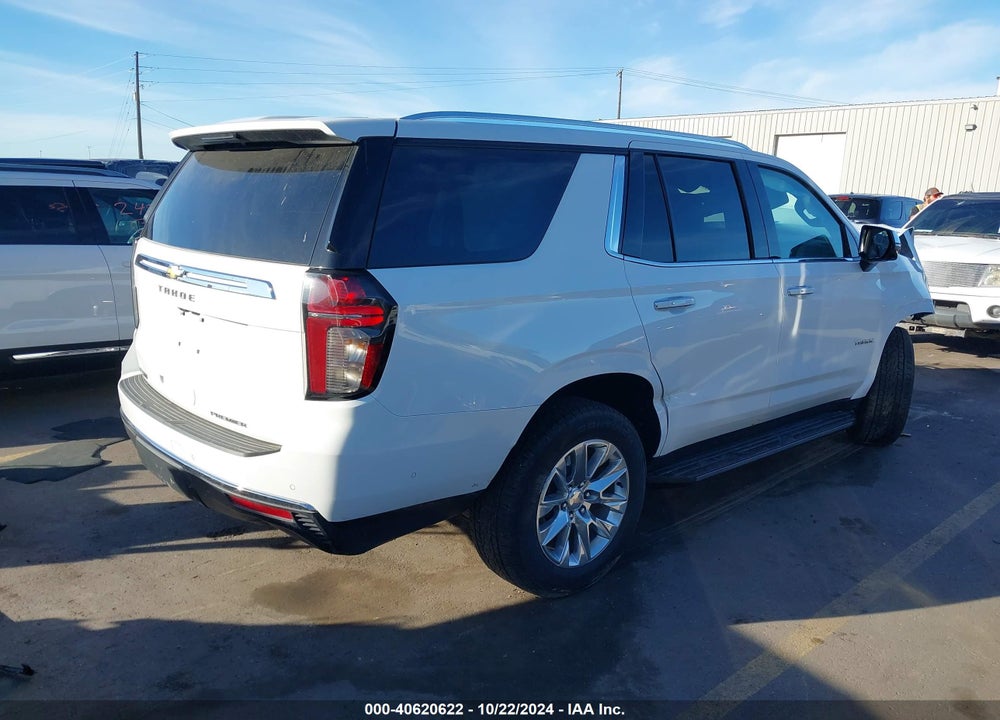 2023 CHEVROLET TAHOE 4WD PREMIER VIN: 1GNSKSKT1PR537477