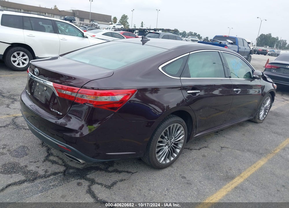 2016 TOYOTA AVALON VIN: 4T1BK1EB1GU234195