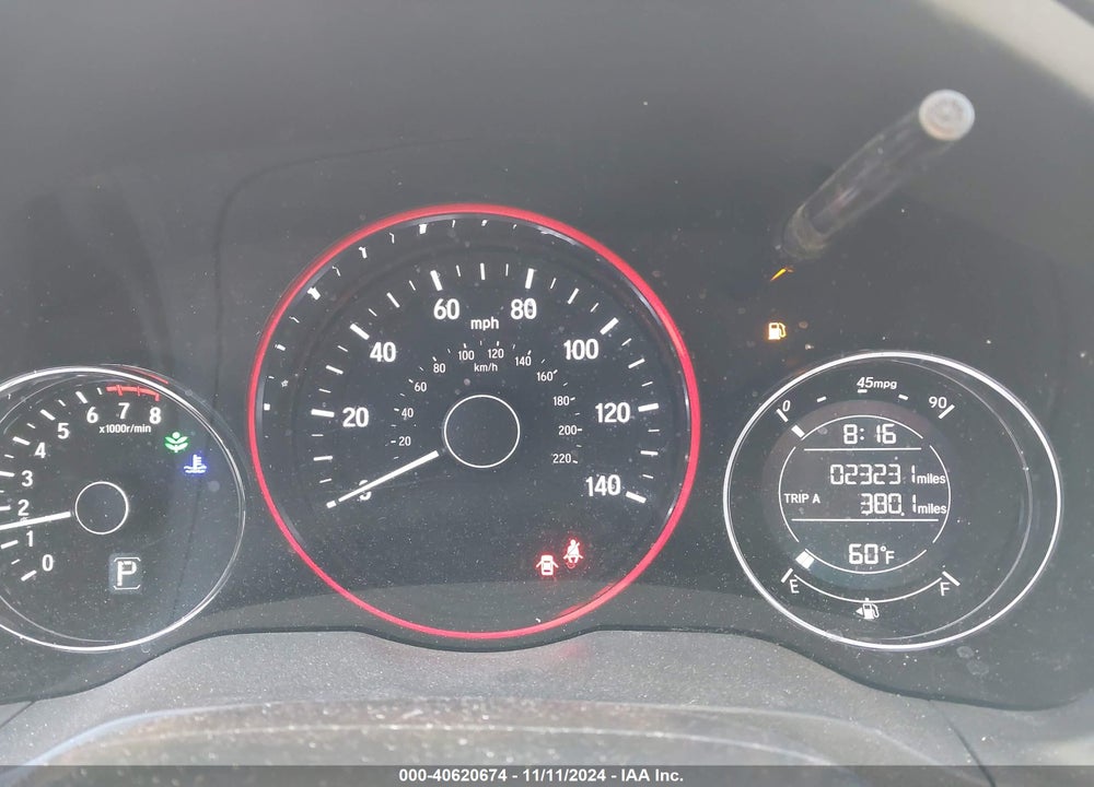 2019 HONDA HR-V LX VIN: 3CZRU5H3XKM707110
