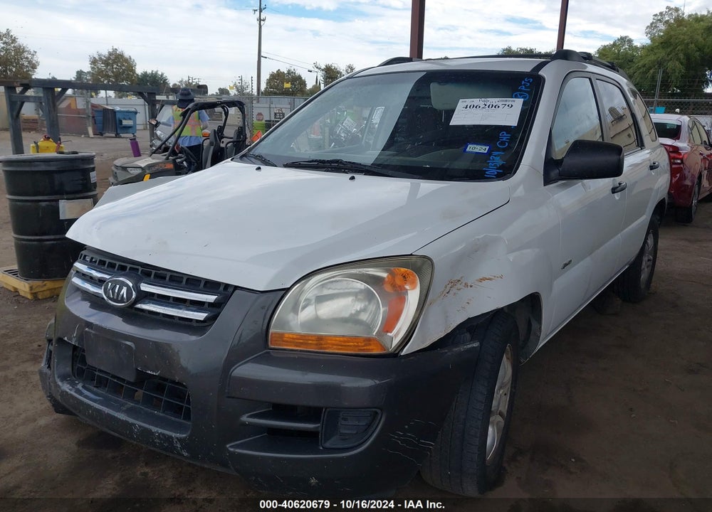 2007 KIA SPORTAGE LX V6 VIN: KNDJE723277396245