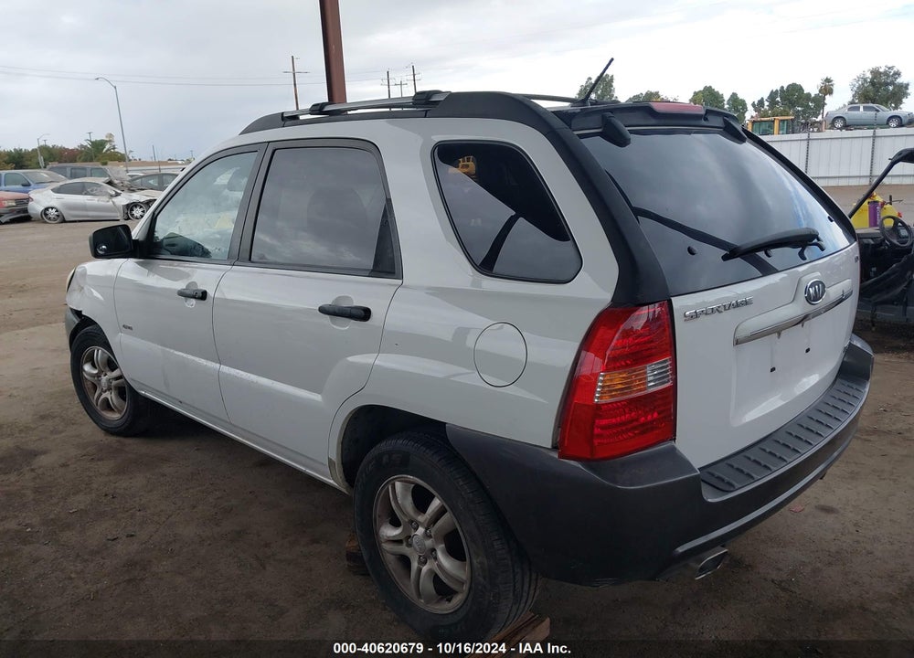2007 KIA SPORTAGE LX V6 VIN: KNDJE723277396245