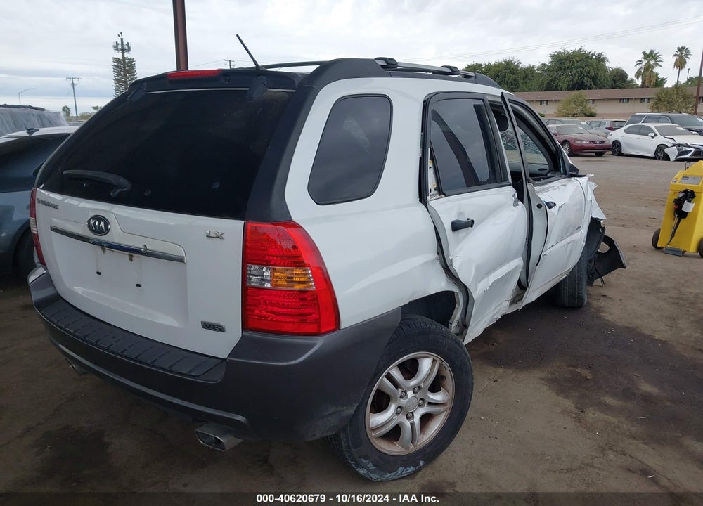 2007 KIA SPORTAGE LX V6 VIN: KNDJE723277396245