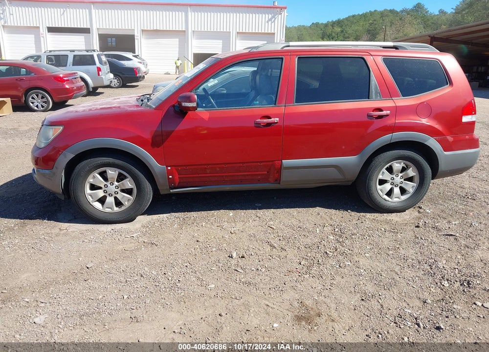 2009 KIA BORREGO EX V6 VIN: KNDJJ741295021946