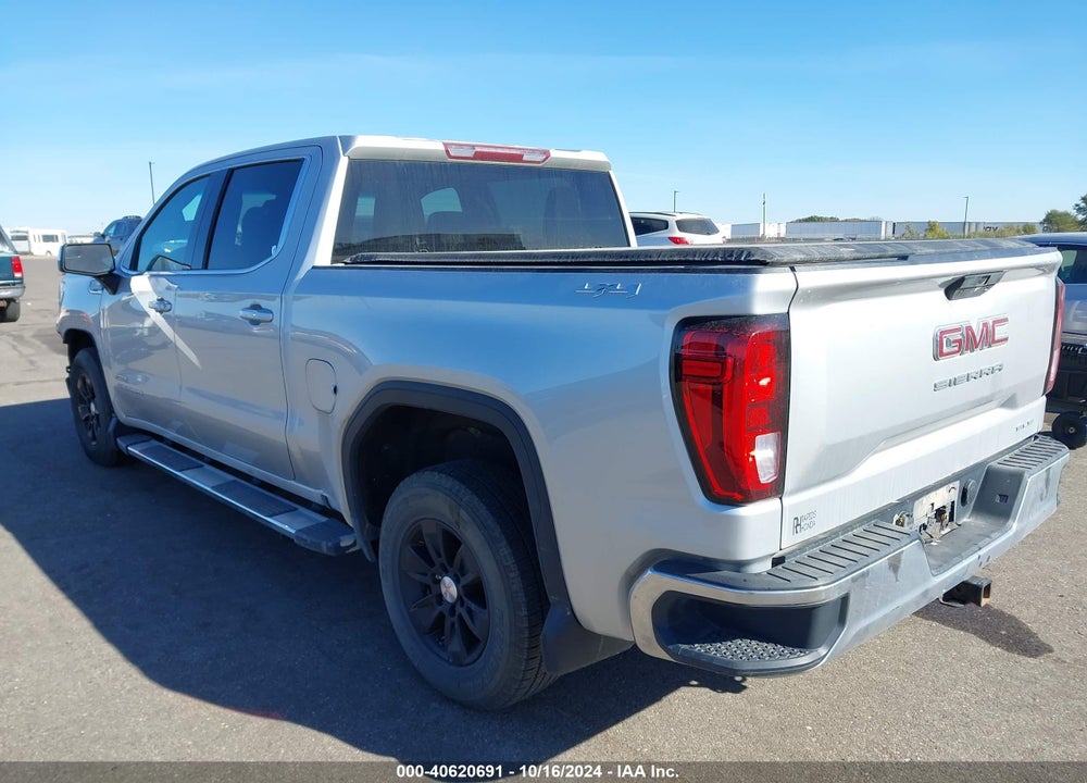 2020 GMC SIERRA 1500 4WD  SHORT BOX SLE/4WD  STANDARD BOX SLE VIN: 1GTU9BED8LZ196302