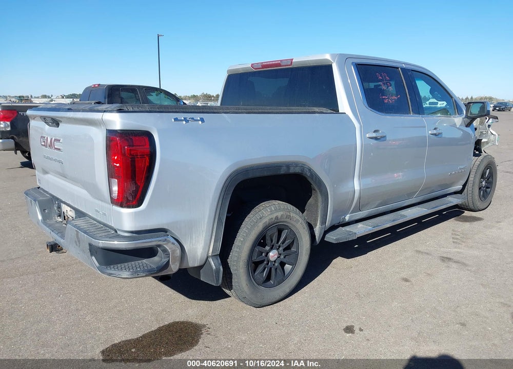 2020 GMC SIERRA 1500 4WD  SHORT BOX SLE/4WD  STANDARD BOX SLE VIN: 1GTU9BED8LZ196302
