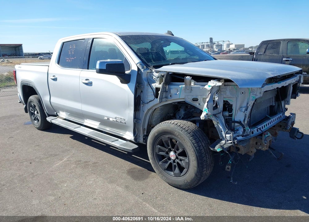 2020 GMC SIERRA 1500 4WD  SHORT BOX SLE/4WD  STANDARD BOX SLE VIN: 1GTU9BED8LZ196302
