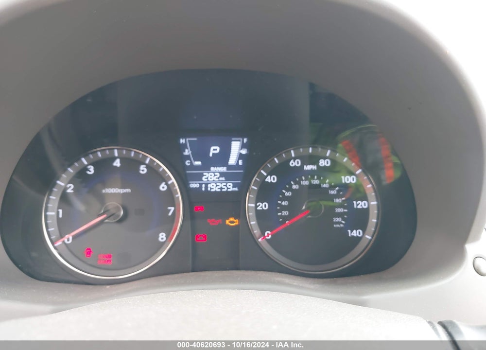 2012 HYUNDAI ACCENT GLS VIN: KMHCU4AE8CU099971