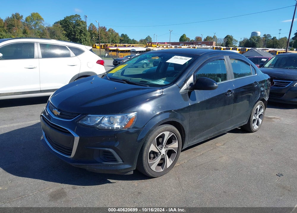 2019 CHEVROLET SONIC PREMIER AUTO VIN: 1G1JF5SB7K4125399