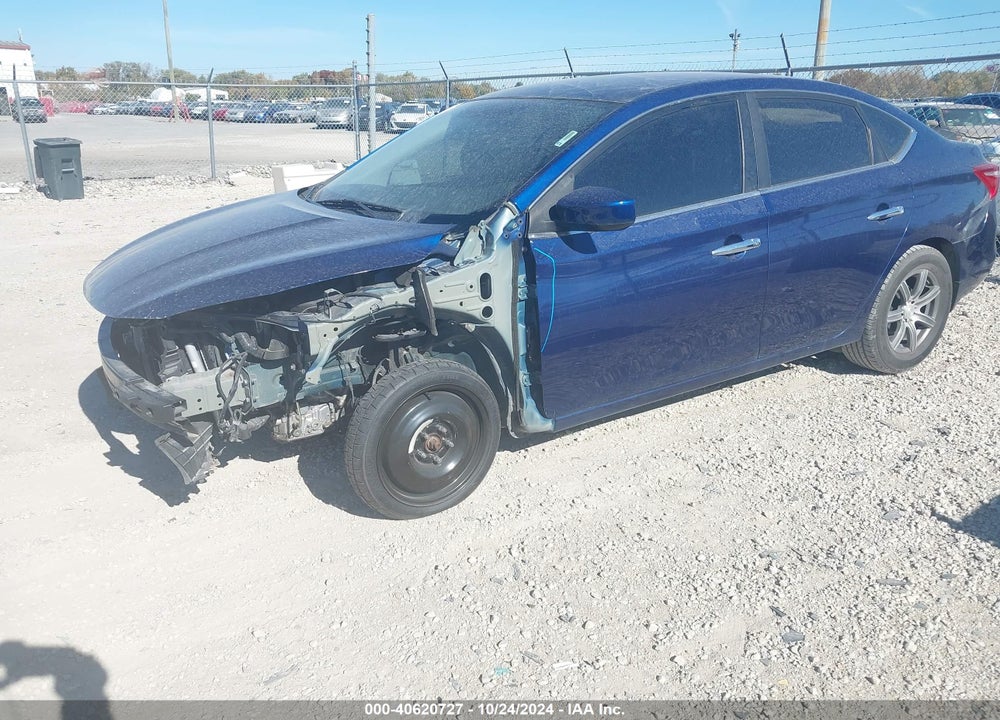 2016 NISSAN SENTRA S VIN: 3N1AB7AP2GY237501
