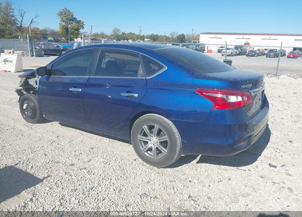 2016 NISSAN SENTRA S VIN: 3N1AB7AP2GY237501