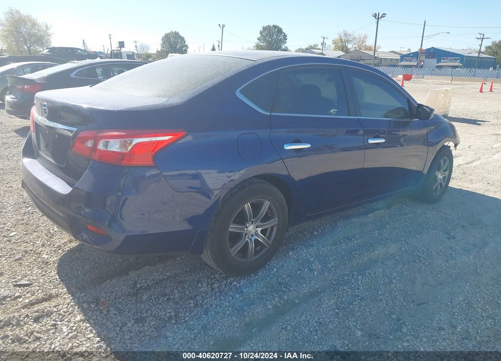 2016 NISSAN SENTRA S VIN: 3N1AB7AP2GY237501