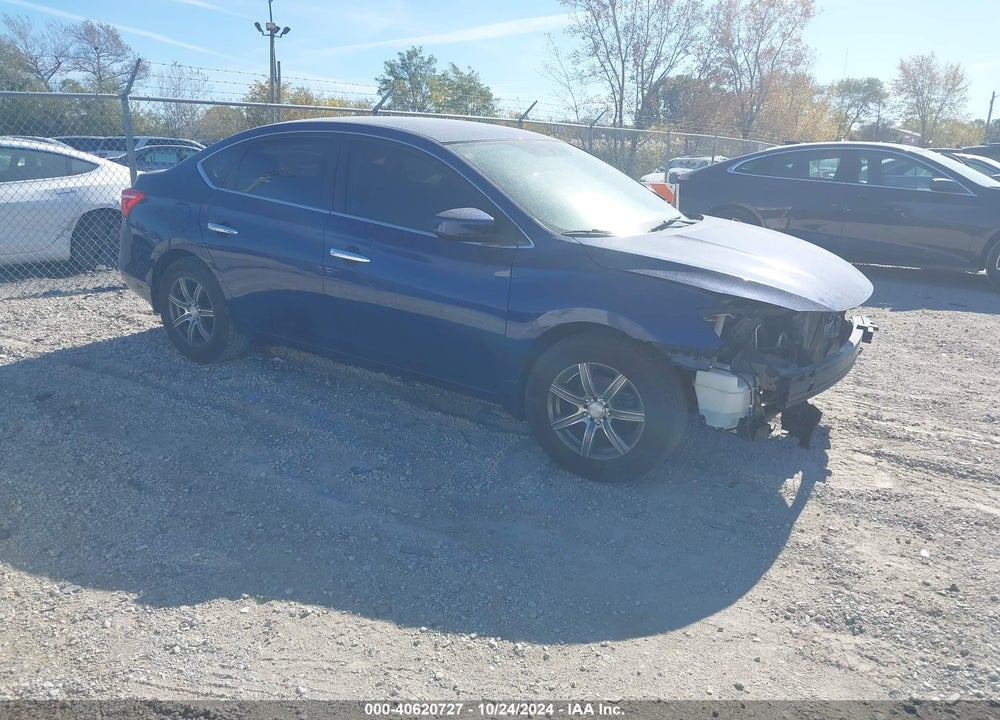2016 NISSAN SENTRA S VIN: 3N1AB7AP2GY237501