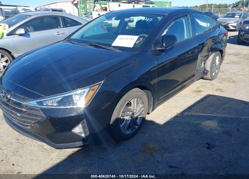 2019 HYUNDAI ELANTRA SEL VIN: 5NPD84LF0KH423409