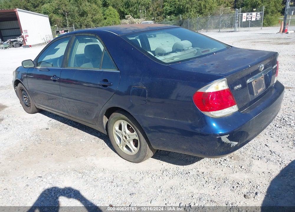 2005 TOYOTA CAMRY LE VIN: 4T1BE32K55U417118