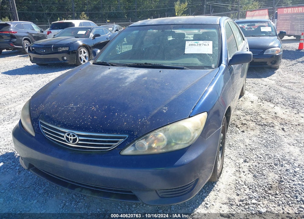2005 TOYOTA CAMRY LE VIN: 4T1BE32K55U417118