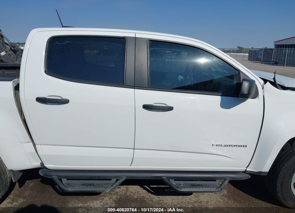 2021 CHEVROLET COLORADO 4WD SHORT BOX WT VIN: 1GCGTBEN3M1204622