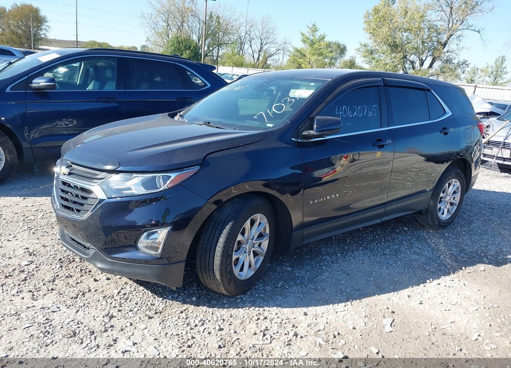 2020 CHEVROLET EQUINOX FWD LT 1.5L TURBO VIN: 3GNAXKEV6LS710377
