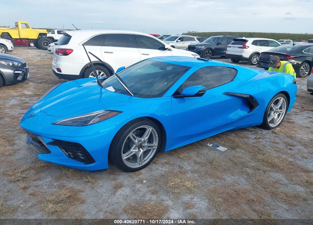 2020 CHEVROLET CORVETTE STINGRAY RWD 1LT VIN: 1G1Y62D44L5105697