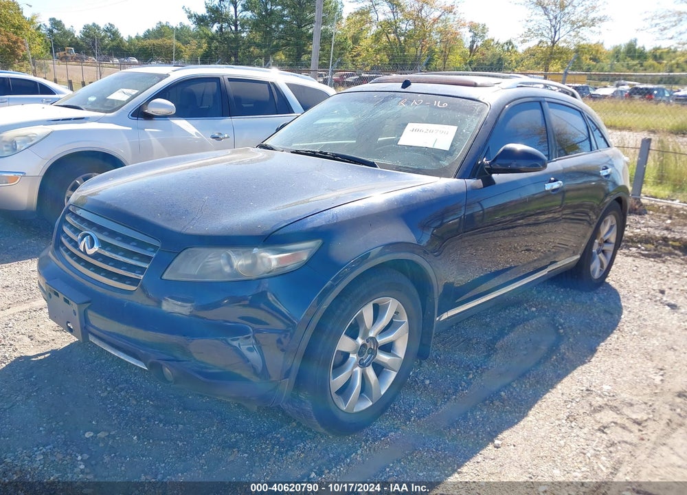 2008 INFINITI FX35 VIN: JNRAS08W38X204026