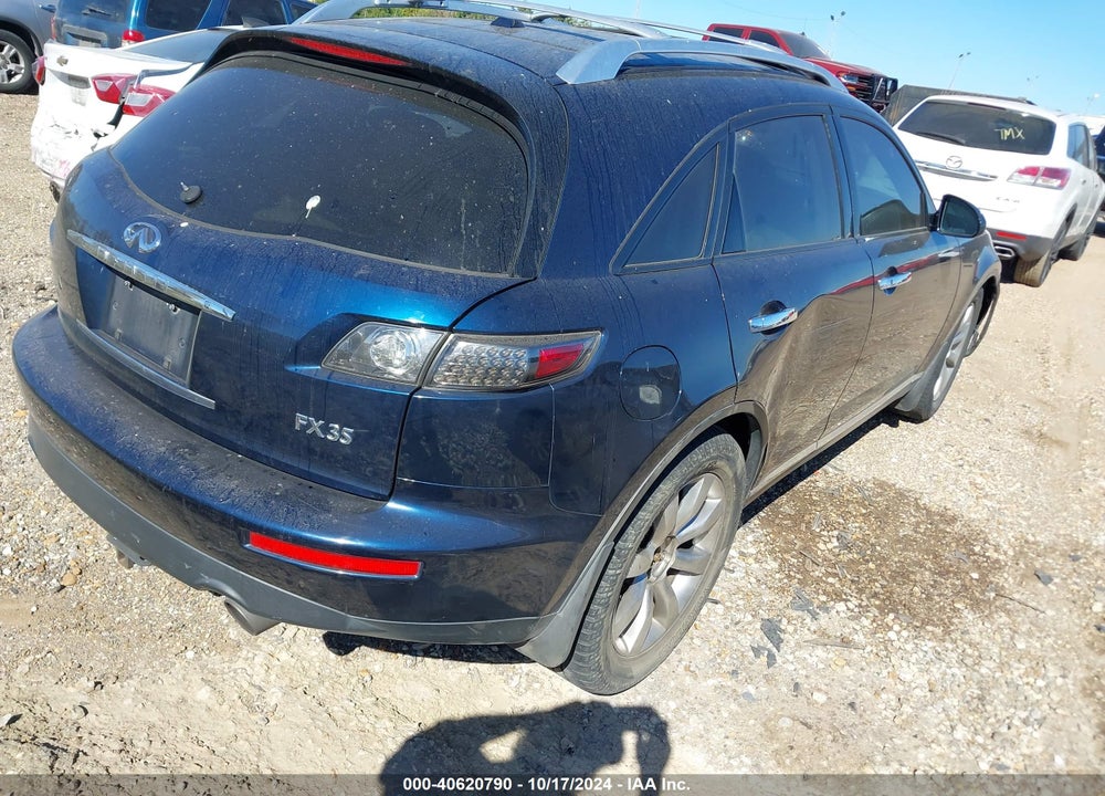 2008 INFINITI FX35 VIN: JNRAS08W38X204026
