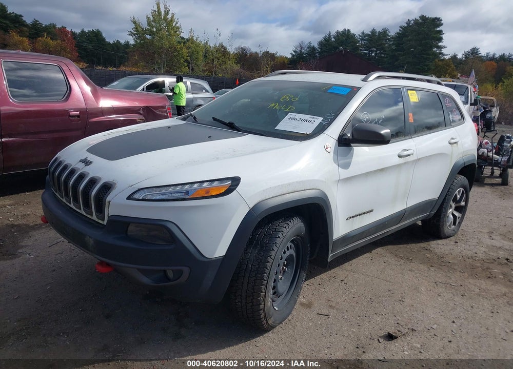 2015 JEEP CHEROKEE TRAILHAWK VIN: 1C4PJMBB5FW712933