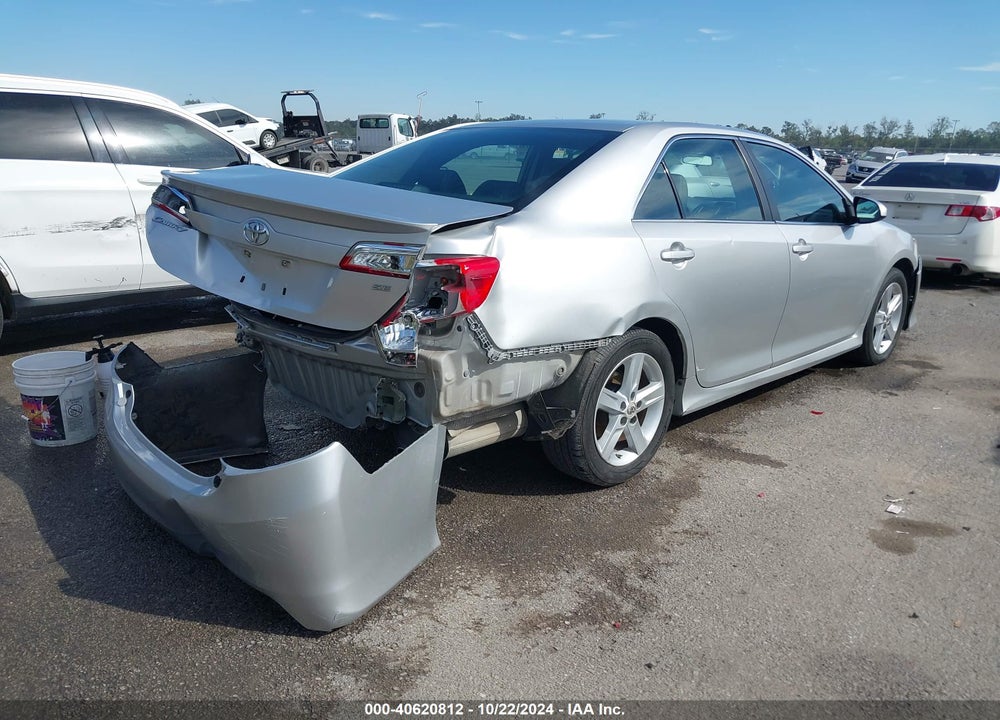 2012 TOYOTA CAMRY SE VIN: 4T1BF1FK9CU039491