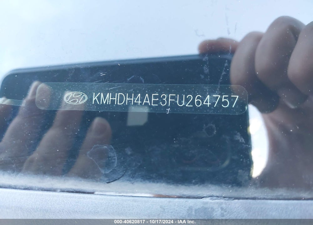 2015 HYUNDAI ELANTRA SE VIN: KMHDH4AE3FU264757