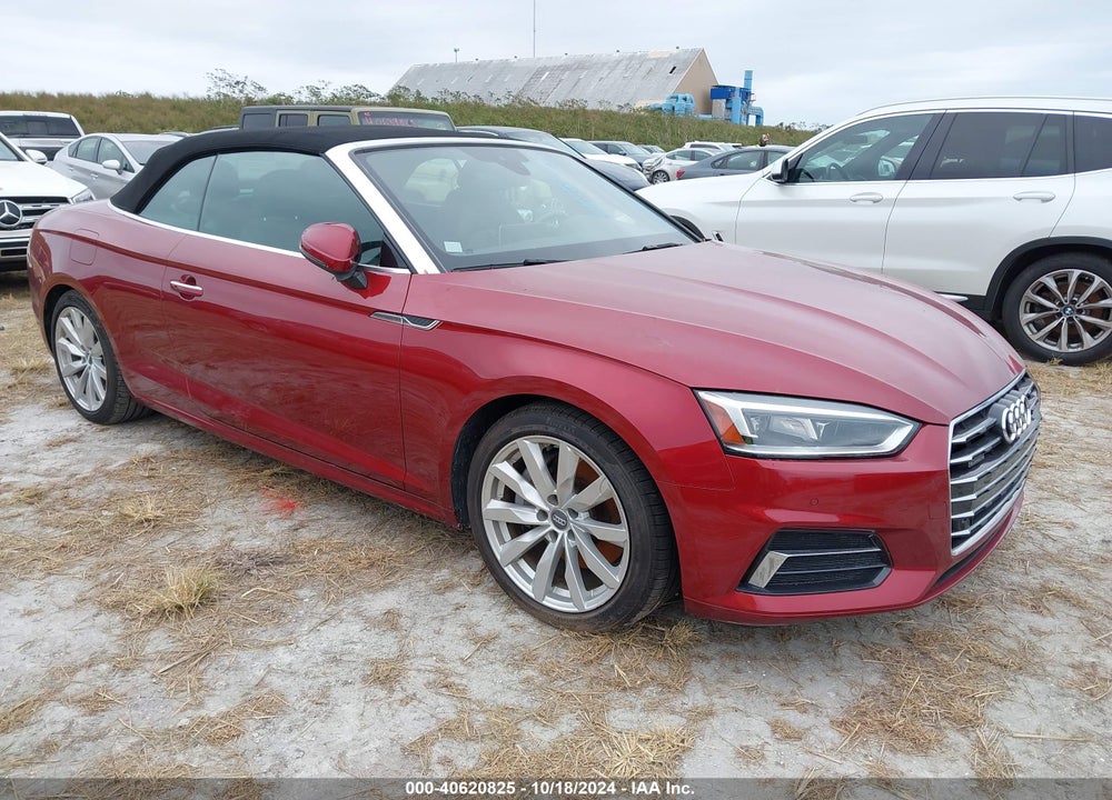 2018 AUDI A5 2.0T PREMIUM VIN: WAUYNGF50JN002266
