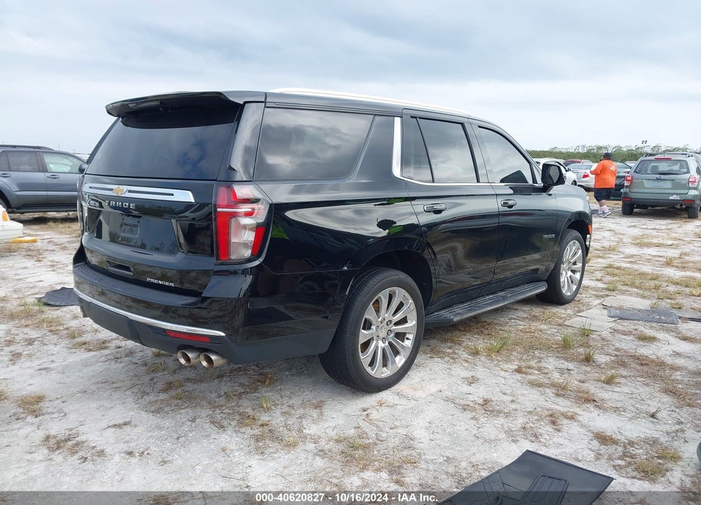 2021 CHEVROLET TAHOE 4WD PREMIER VIN: 1GNSKSKD4MR122397