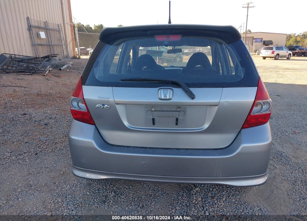 2007 HONDA FIT SPORT VIN: JHMGD38647S023680