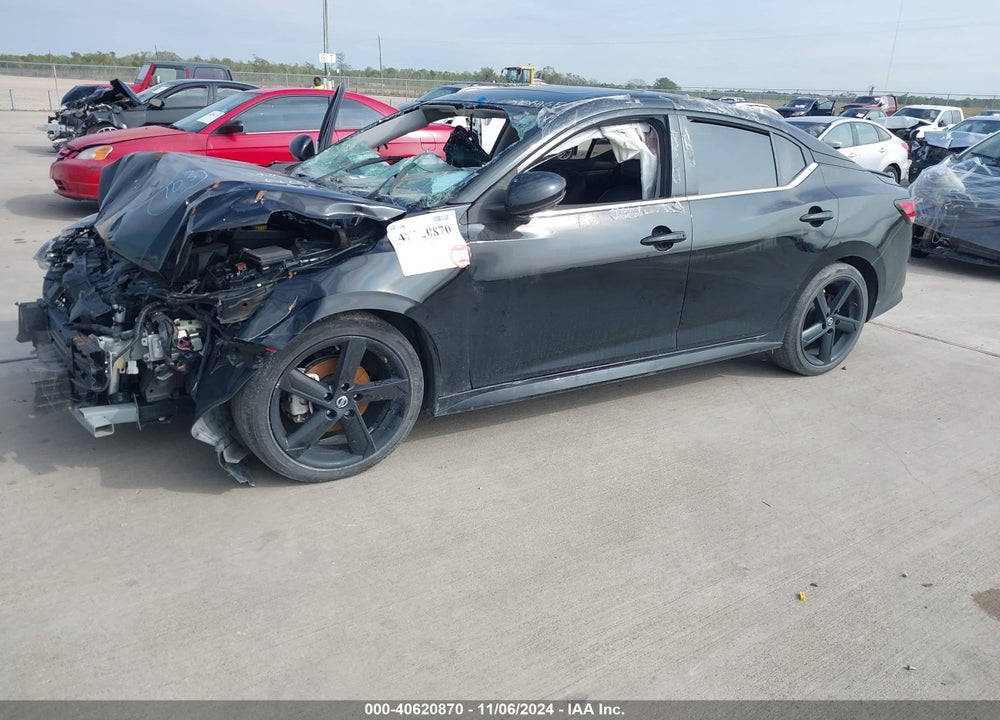 2022 NISSAN SENTRA SR XTRONIC CVT VIN: 3N1AB8DV4NY321199