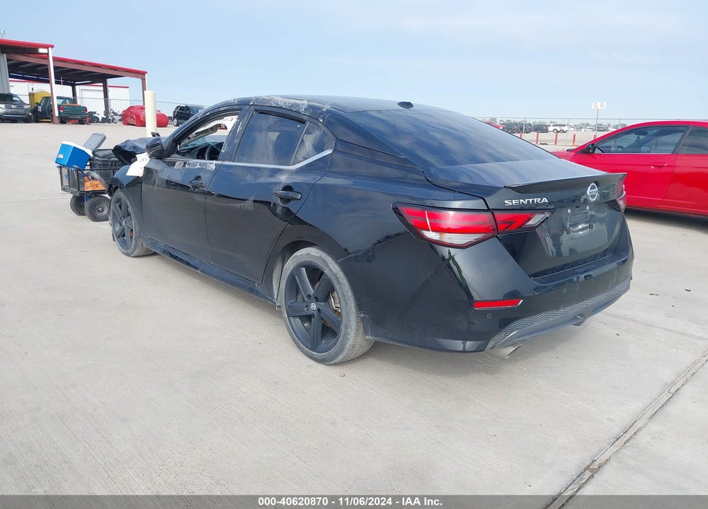 2022 NISSAN SENTRA SR XTRONIC CVT VIN: 3N1AB8DV4NY321199