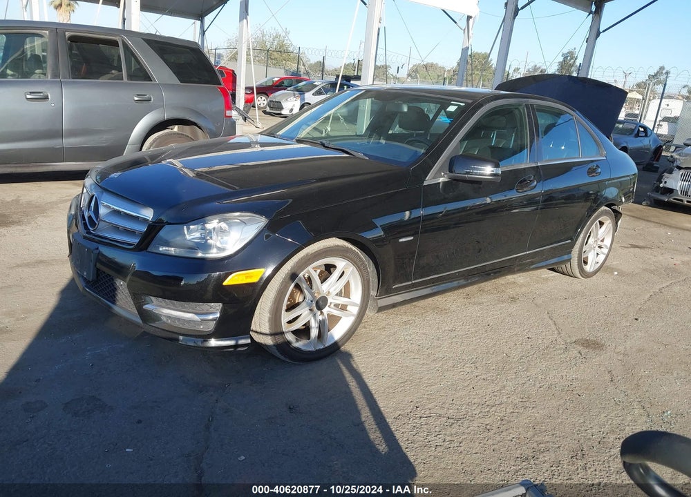 2012 MERCEDES-BENZ C 300 LUXURY 4MATIC/SPORT 4MATIC VIN: WDDGF8BB3CA709214