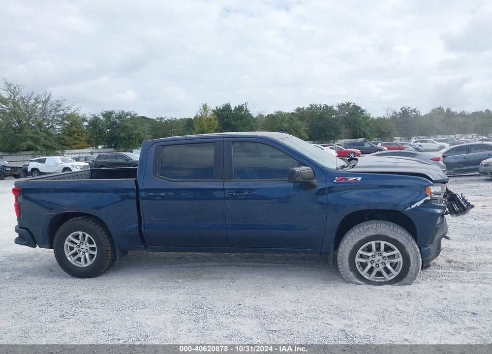 2020 CHEVROLET SILVERADO 1500 4WD SHORT BED RST VIN: 3GCUYEED1LG327624