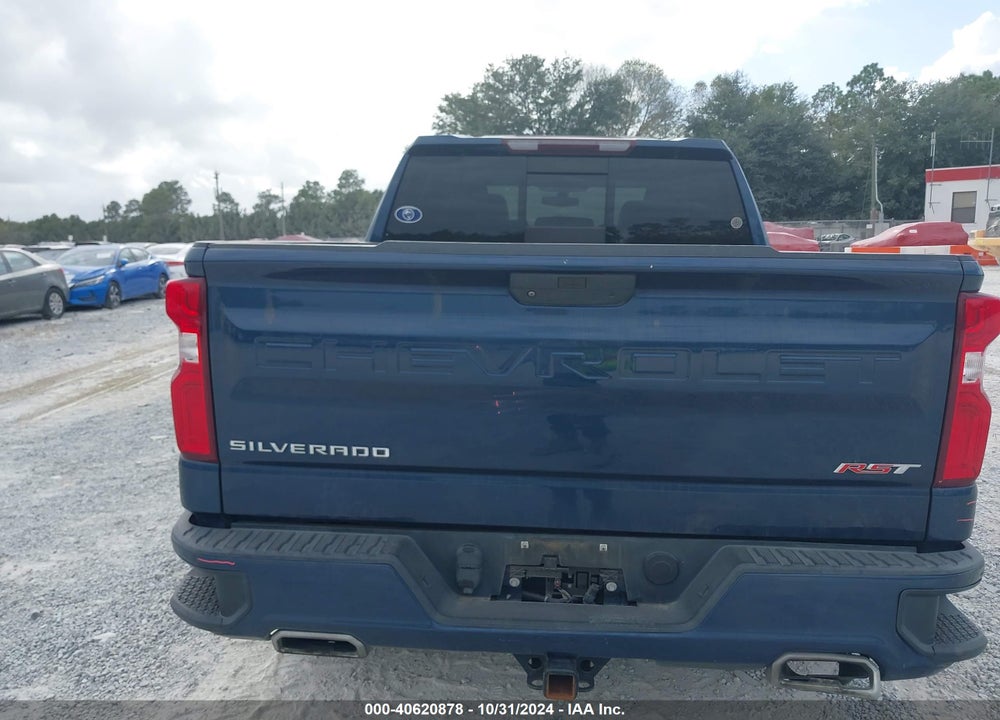 2020 CHEVROLET SILVERADO 1500 4WD SHORT BED RST VIN: 3GCUYEED1LG327624
